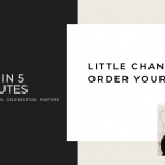 FAH in 5 Minutes: Little Changes to Order Your Day