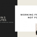 FAH in 5 Minutes: Working from Rest, Not for It